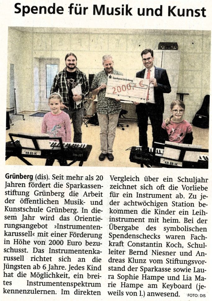 Gießener Allgemeine 14.10.2023