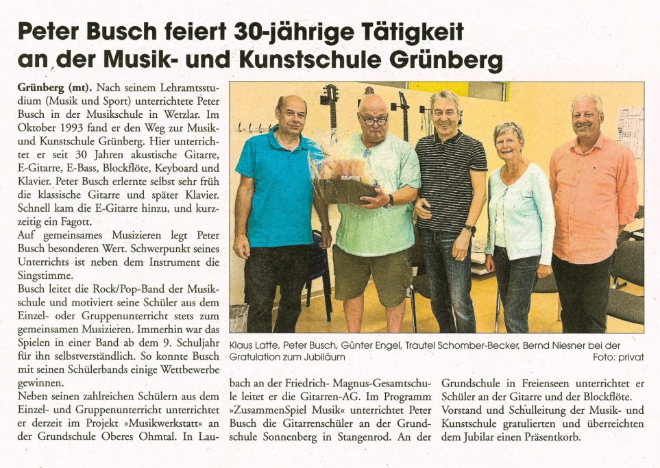 Gießener Allgemeine 12.10.2023