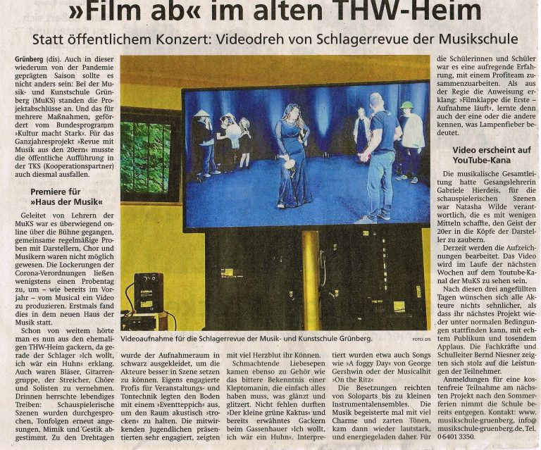 Ausschnitt Gießener Allgemeine