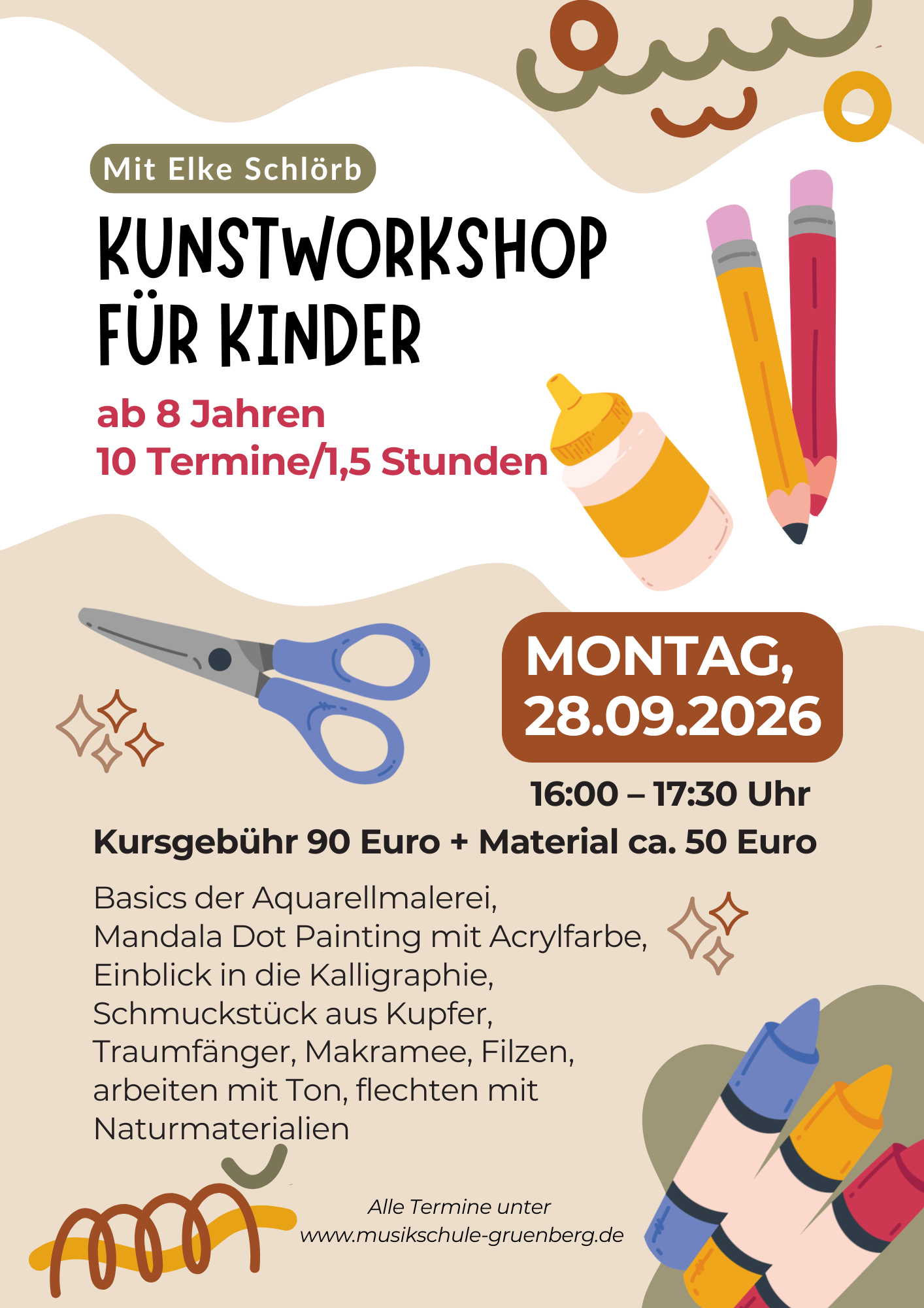 Plakat Geschenkgutscheine