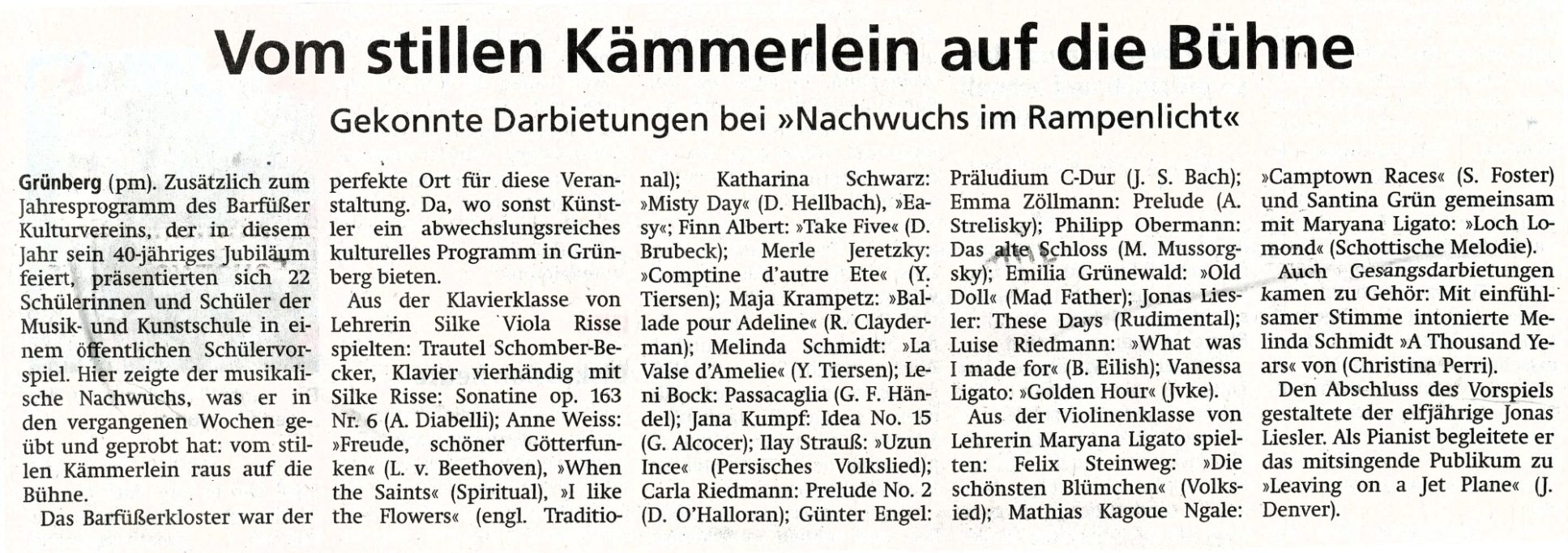Allgemeine Zeitung von 24.06.2025