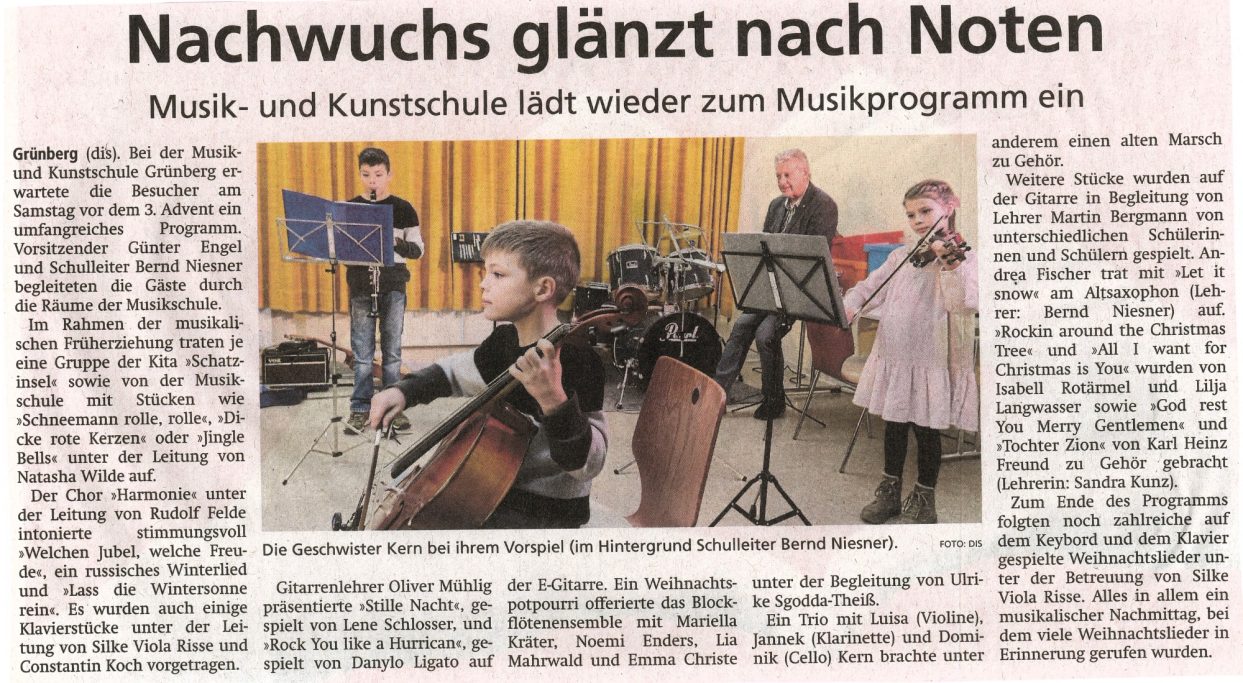 Weihnachtsvorspiel 2024