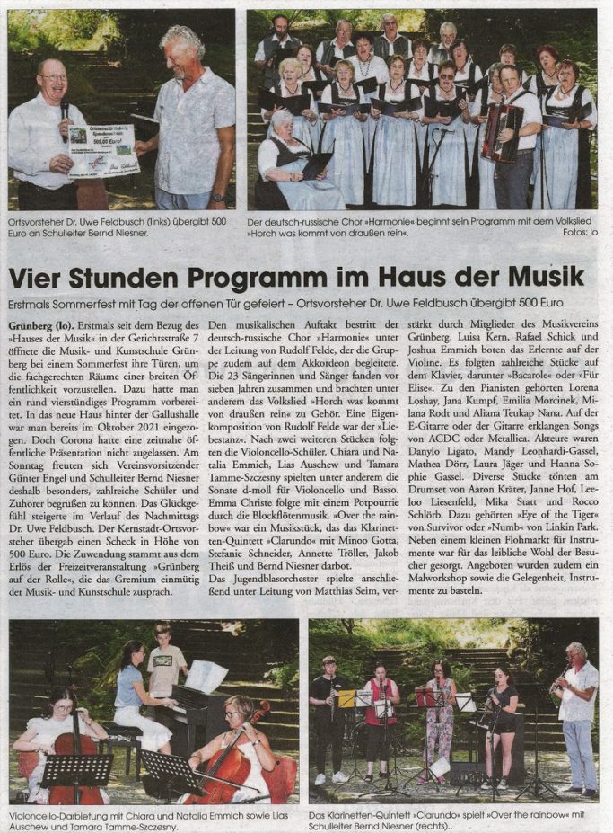 Heimatzeitung 22.06.2023