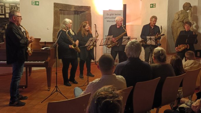 Die Experten - unser Senioren-Saxophon-Ensemble Die Experten - unser Senioren-Saxophon-Ensemble