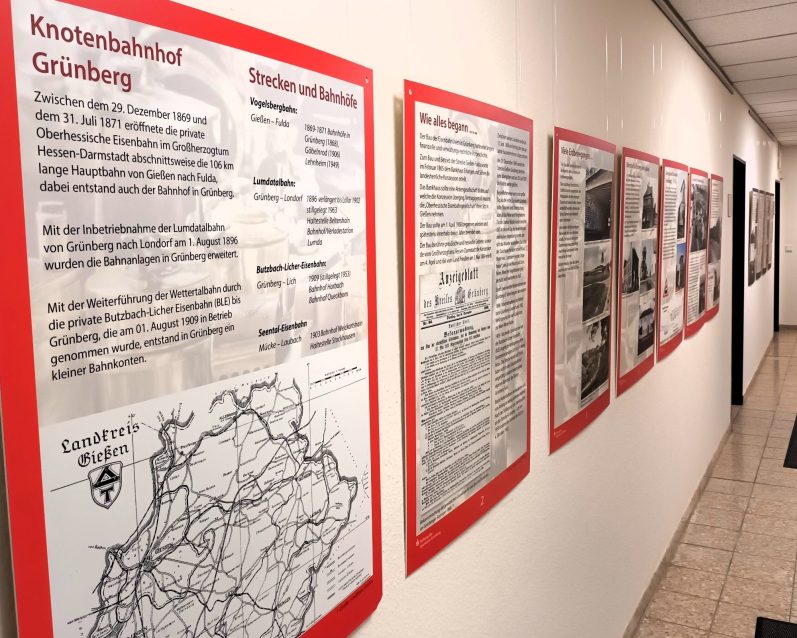 Ausstellung im Flur